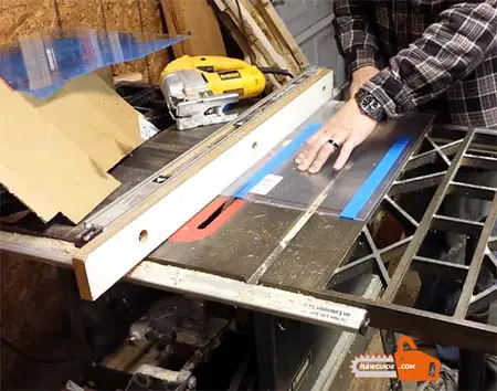 How to Cut Plexiglass on A Table Saw