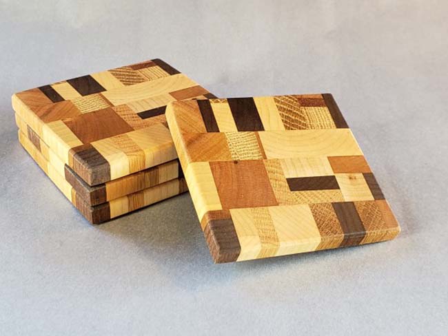 End Grain Coasters