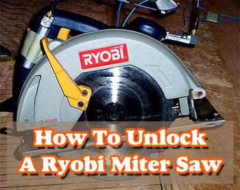 How To Adjust Ryobi Miter Saw