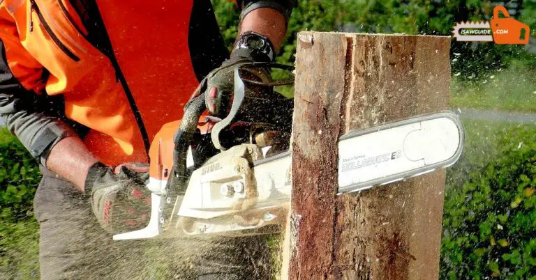 How To Cut a Log Lengthwise With a Chainsaw