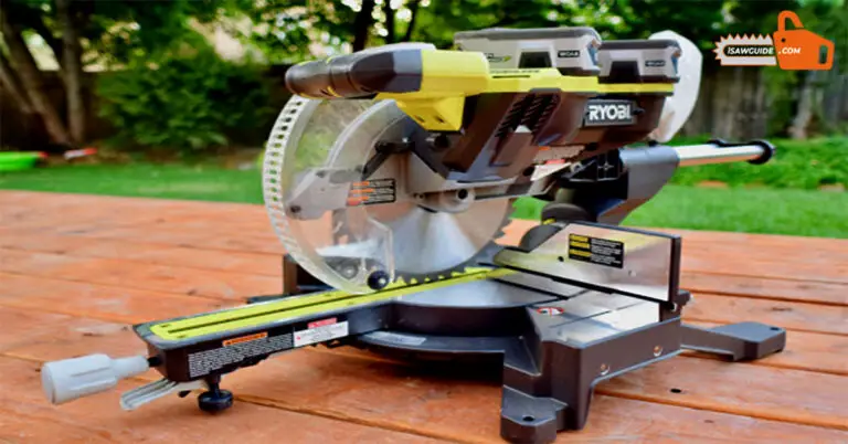 How to Change Blade on Ryobi Miter Saw