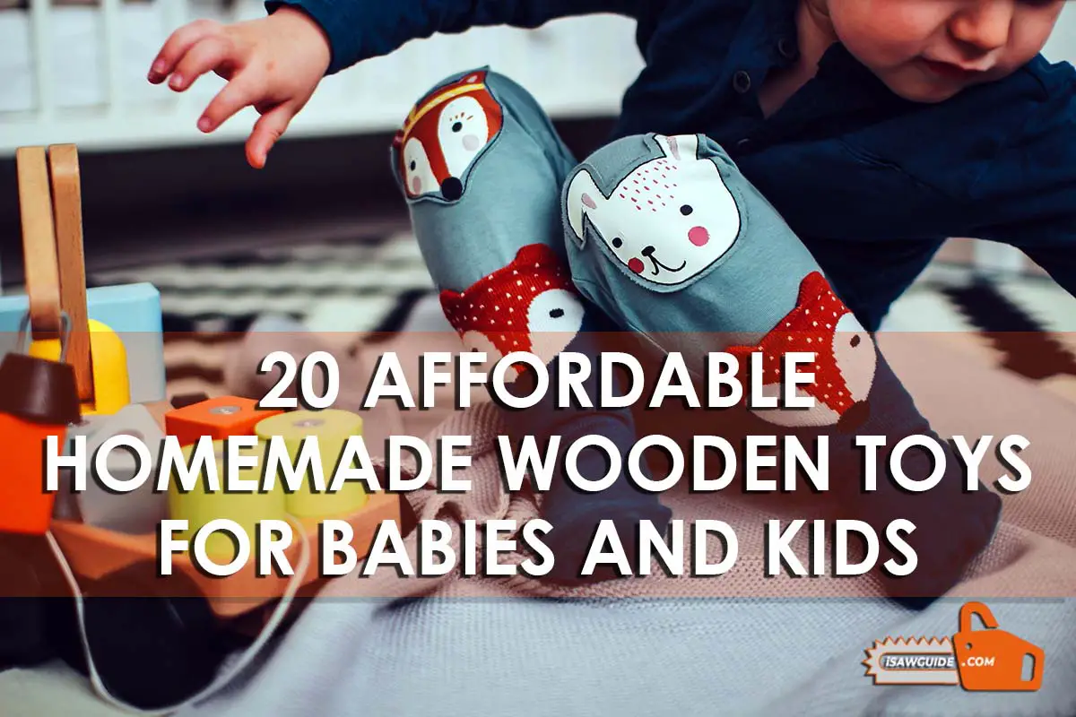 Affordable Homemade Wooden Toys for Babies and Kids