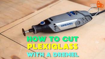 How to cut plexiglass/acrylic fast and easy with an oscillating tool (multi- tool) 