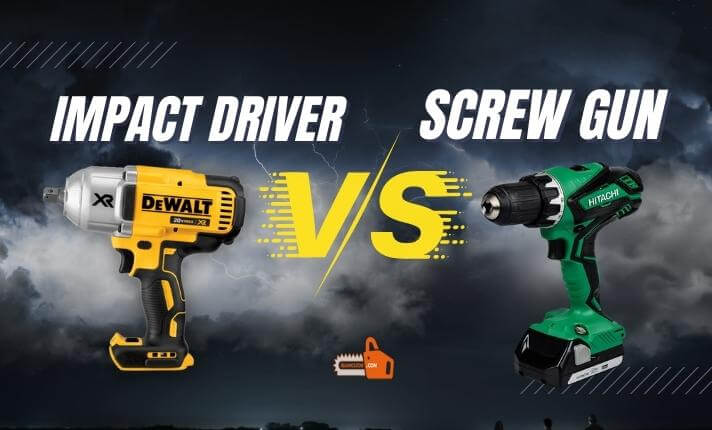 Impact Driver vs. Screw Gun