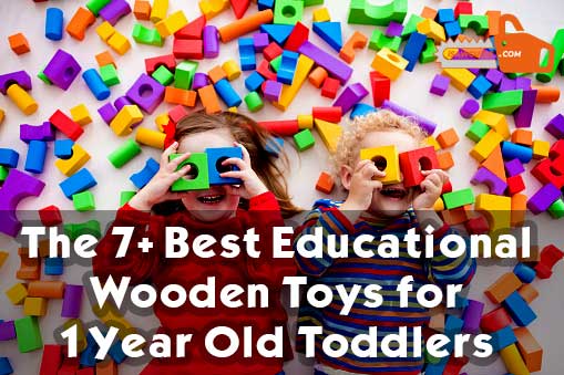 The 7+ Best Educational Wooden Toys for 1 Year Old Toddlers